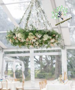 لوستر گل مصنوعی FC42 Flower chandelier