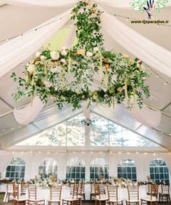 لوستر گل مصنوعی FC43 Flower chandelier