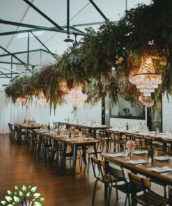 لوستر گل مصنوعی FC47 Flower chandelier