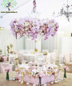 لوستر گل مصنوعی FC52 Flower chandelier