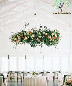 لوستر گل مصنوعی FC88 Flower chandelier