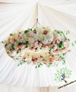 لوستر گل مصنوعی FC92 Flower chandelier