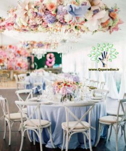 لوستر گل مصنوعی FC94 Flower chandelier