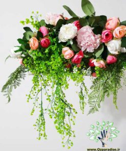 لوستر گل مصنوعی FC95 Flower chandelier