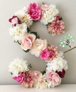 حروف گل FL32 Flower letters