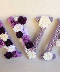 حروف گل FL58 Flower letters