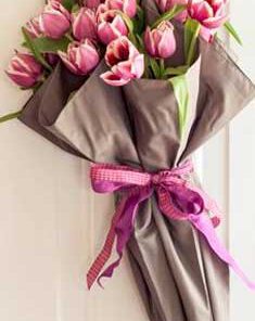 چتر گل طبیعی FU11 Flower umbrella