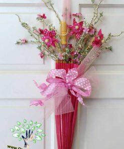 چتر گل طبیعی FU12 Flower umbrella