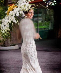 چتر گل طبیعی FU14 Flower umbrella