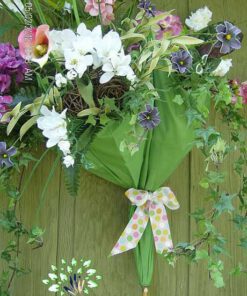 چتر گل طبیعی FU15 Flower umbrella