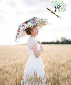 چتر گل طبیعی FU16 Flower umbrella