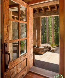 درب چوبی WD58 Wooden door