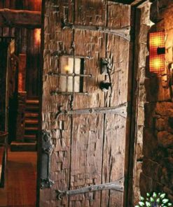 درب چوبی WD72 Wooden door