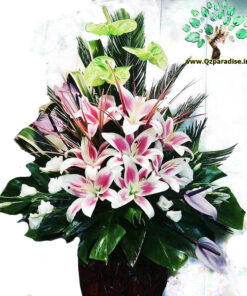 سبد گل مصنوعی NFB1 Natural Flower Basket