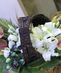 سبد گل مصنوعی NFB12 Natural Flower Basket