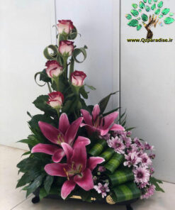 سبد گل مصنوعی NFB19 Natural Flower Basket