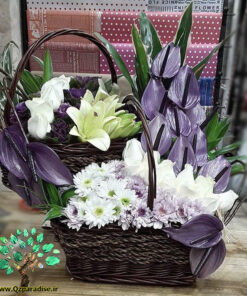 سبد گل مصنوعی NFB2 Natural Flower Basket