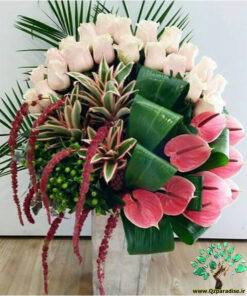 سبد گل مصنوعی NFB21 Natural Flower Basket