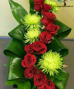 سبد گل مصنوعی NFB27 Natural Flower Basket