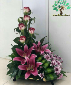 سبد گل مصنوعی NFB32 Natural Flower Basket