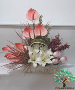 سبد گل مصنوعی NFB33 Natural Flower Basket