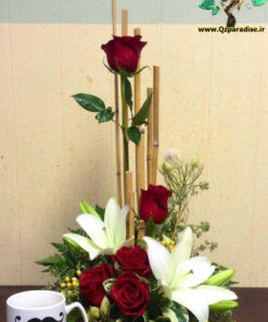 سبد گل مصنوعی NFB38 Natural Flower Basket