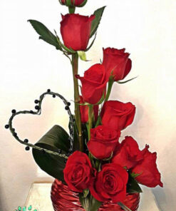 سبد گل مصنوعی NFB42 Natural Flower Basket