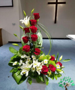 سبد گل مصنوعی NFB44 Natural Flower Basket