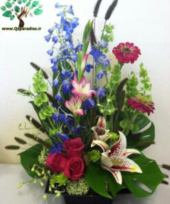 سبد گل مصنوعی NFB47 Natural Flower Basket