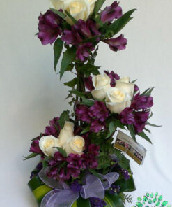 سبد گل مصنوعی NFB48 Natural Flower Basket