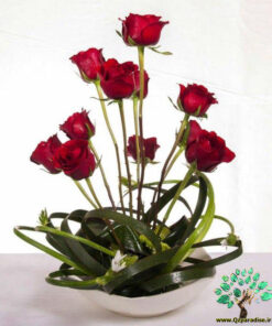 سبد گل مصنوعی NFB50 Natural Flower Basket