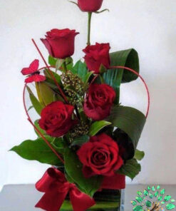 سبد گل طبیعی NFB56 Natural Flower Basket