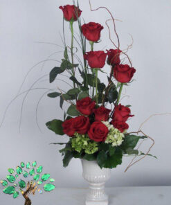 سبد گل طبیعی NFB57 Natural Flower Basket