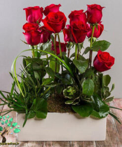 سبد گل طبیعی NFB61 Natural Flower Basket