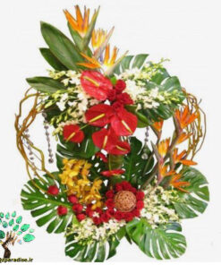 سبد گل طبیعی NFB63 Natural Flower Basket