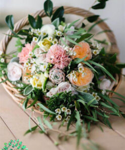 سبد گل طبیعی NFB68 Natural Flower Basket