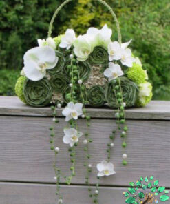 سبد گل طبیعی NFB72 Natural Flower Basket