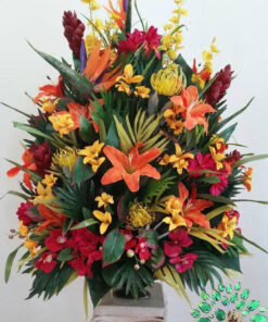 سبد گل طبیعی NFB73 Natural Flower Basket