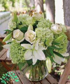 سبد گل طبیعی NFB82 Natural Flower Basket