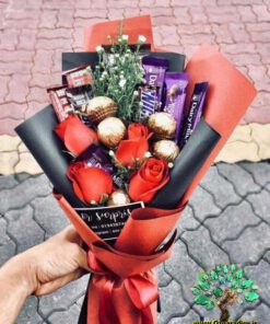 دسته گل طبیعی NFB112 Natural flower bouquet