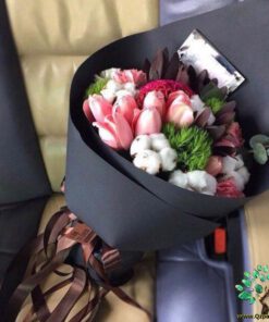 دسته گل طبیعی NFB16 Natural flower bouquet
