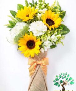 دسته گل طبیعی NFB33 Natural flower bouquet