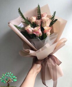 دسته گل طبیعی NFB37 Natural flower bouquet