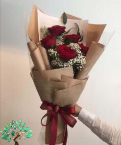 دسته گل طبیعی NFB38 Natural flower bouquet
