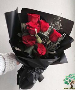 دسته گل طبیعی NFB42 Natural flower bouquet