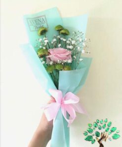دسته گل طبیعی NFB47 Natural flower bouquet