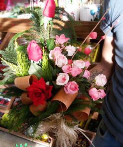 دسته گل طبیعی NFB58 Natural flower bouquet