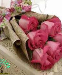 دسته گل طبیعی NFB71 Natural flower bouquet