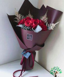 دسته گل طبیعی NFB72 Natural flower bouquet