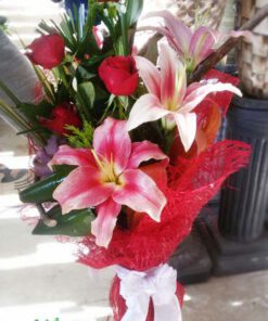 دسته گل طبیعی NFB89 Natural flower bouquet